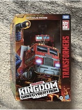 Transformers Kingdom Optimus Prime War of Cybertron Leader Class