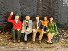 Painted Seated Spectators -