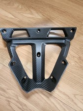 KTM RC8 / RC8R Carbon Fibre Lower Fairing Centre Vee Panel. Half Mesh. Brand New