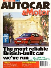 AUTOCAR MAGAZINE 19-JUN-91 -