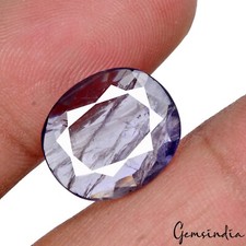 6 Cts Natural Untreated Blue