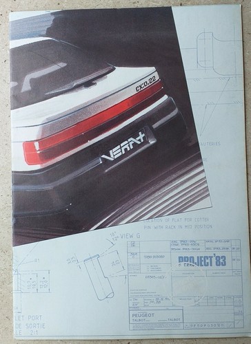 Peugeot talbot rare project - project, 83