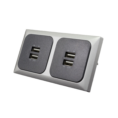 Line 12v double - double, usb