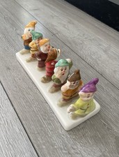 Disney Snow White And The Seven Dwarfs - Clover - Vintage Ceramic Toast Rack -