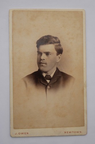 Cdv young victorian man - cdv, a