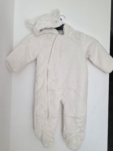 Very baby unisex white faux - baby,