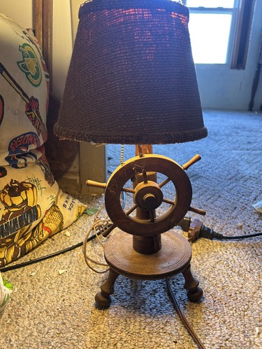 Vintage nautical lamp ship - nautical,