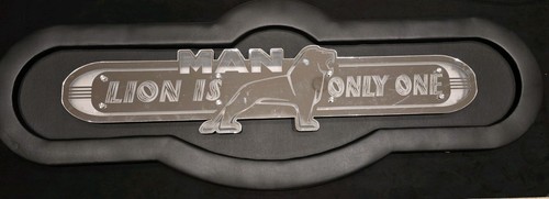 Led board with mirror man - with, 12v