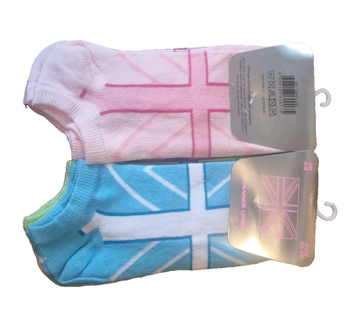 Pastel ladies trainer socks - trainer,