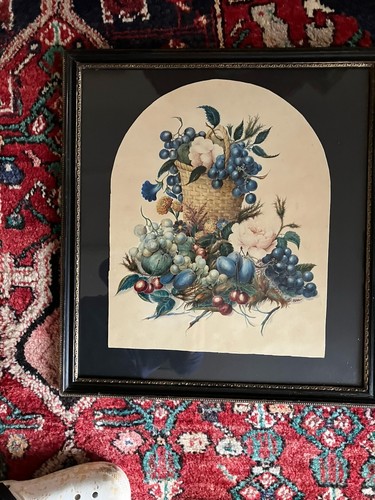 Antique fruit flowers - antique, &