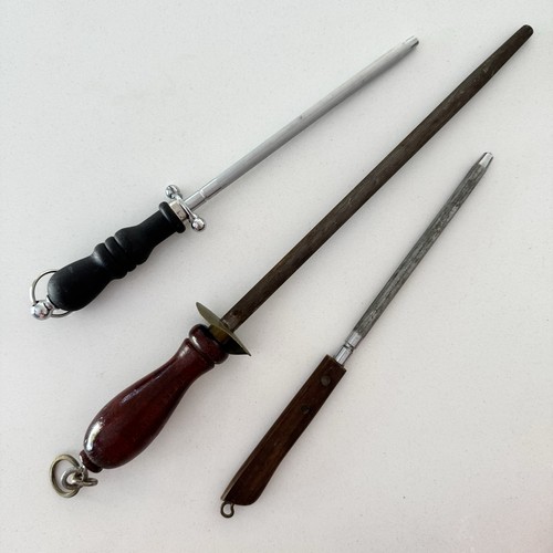 Vintage sharpening steel 3pcs - vintage,