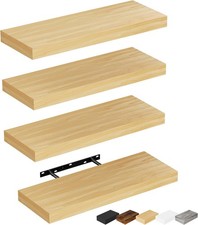 Floating Shelves Set 4 Maple