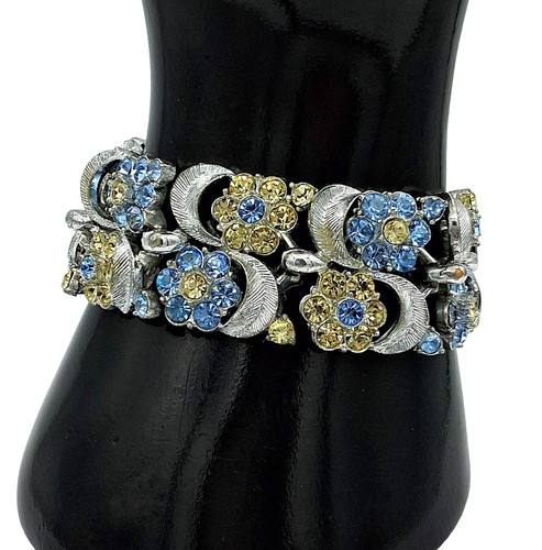 Vtg coro blue yellow - coro,