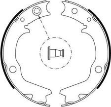 Brake Shoe Set, parking brake