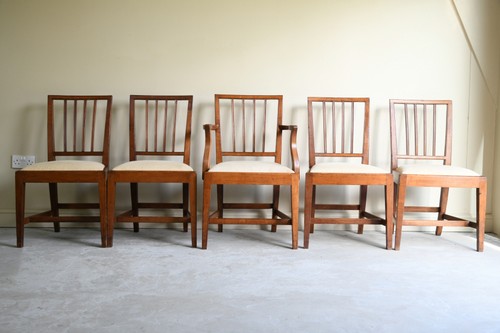 Set georgian style stained - set,