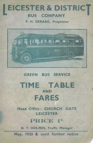 Leicester and district - leicester, bus