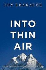 Into Thin Air, Krakauer, Jon, Excellent Book