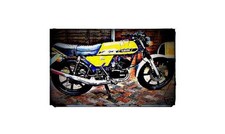 1980 rd125 Bike Motorcycle A4