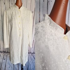 Miss H  Blouse Ivory Self