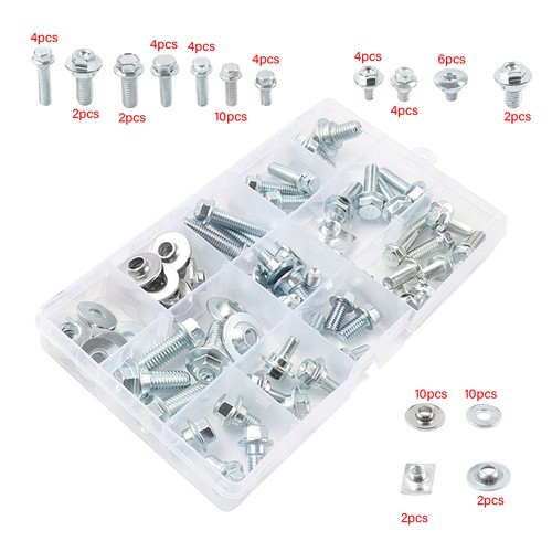 70x body bolt kit fasteners - body,