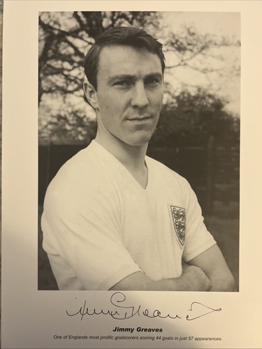 Jimmy greaves signed 12 - greaves,
