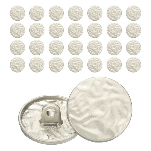 30pcs metal shank silver - 30pcs,