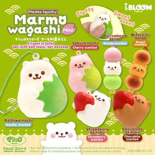 Ibloom squishy marmo wagashi - squishy,