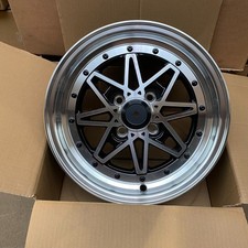 4x 14x5.5 Alloy Wheels Twin 8