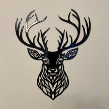 Scottish Stag Head Wall Art -