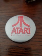 Vintage Atari Badge - 1980's - A Warner Bros Company