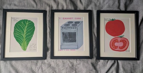 Set david shrigley framed - set, 3