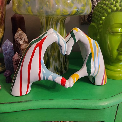 Heart hands love ornament - hands, of