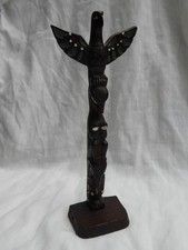 Vintage HAND PAINTED TOTEM