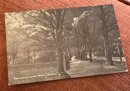 Antique postcard clifton - antique,