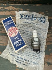 Vintage 3x Champion Spark Plug