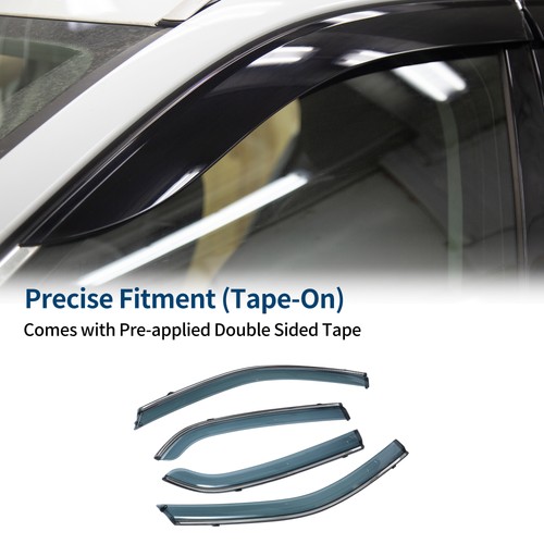 Car window deflectors for - window,