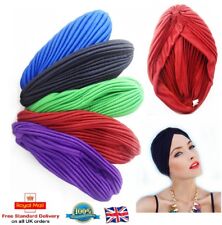 Ladies Turban Girls Afro Indian Style Turban Head Wrap Bandana Chemo Cap Wig