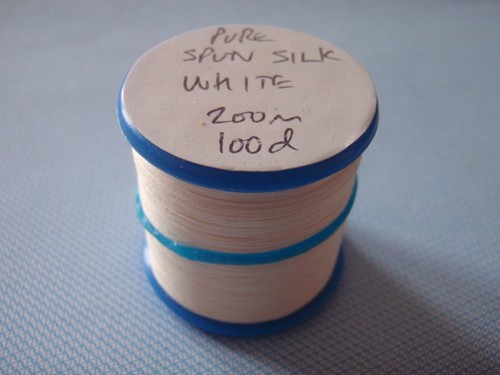 Pure silk fly tying - thread,