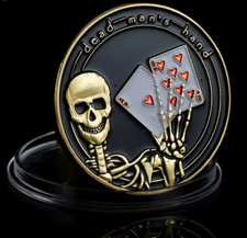 Poker Chip Dead Man’s Hand