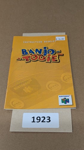 Banjo tooie n64 - -, manual