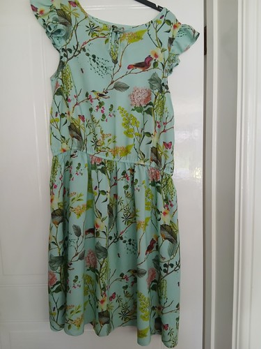 Botanical print next dress - botanical,