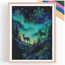 AURORA DEER PRINTED 11 COUNT