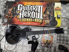 Guitar Hero 3 Les Paul Controller & Game & USB Dongle PS3 BOXED