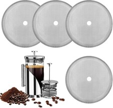 4Pcs Cafetiere Filter Mesh