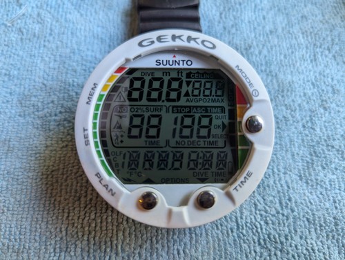 Suunto gekko wrist air - wrist,