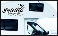 Caravan name sticker motorhome - caravan,