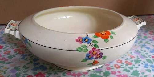 Homeleigh ware flower art deco - homeleigh,