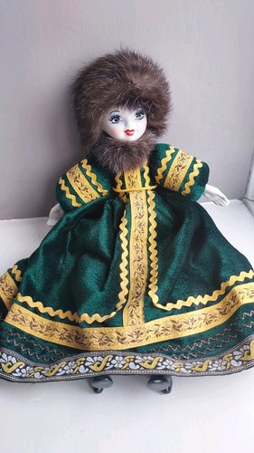 Porcelain doll traditional - porcelain,