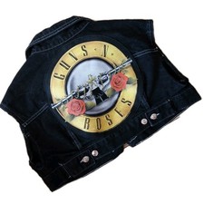 Guns n Roses Patch Black denim