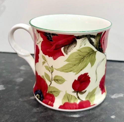 Vintage milton china red - china, poppy
